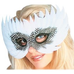 7093 - White Exotic Mask
