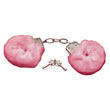 3682 - Pink Fluffy Handcuffs