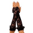 6330B - Roxana Lace Gloves Black