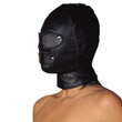 r577 - Leather Full Face Mask with Detachable Blinkers