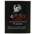 4Play10 - 4 Play For Men 10 Capsules