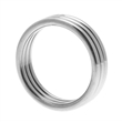 AD129 - Echo Stainless Steel Triple Cock Ring